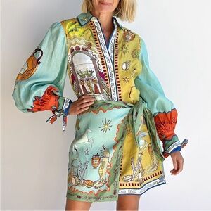 Alemais Surrealist Dress